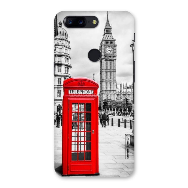 Telephone Booth Back Case for OnePlus 5T