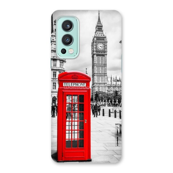 Telephone Booth Back Case for OnePlus Nord 2 5G