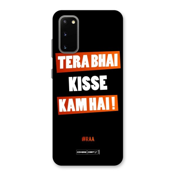 Tera Bhai Raftaar Back Case for Galaxy S20