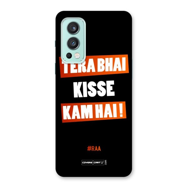 Tera Bhai Raftaar Back Case for OnePlus Nord 2 5G