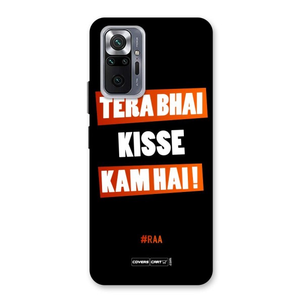 Tera Bhai Raftaar Back Case for Redmi Note 10 Pro