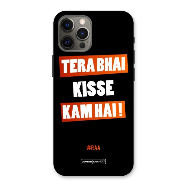 Tera Bhai Raftaar Back Case for iPhone 12 Pro Max