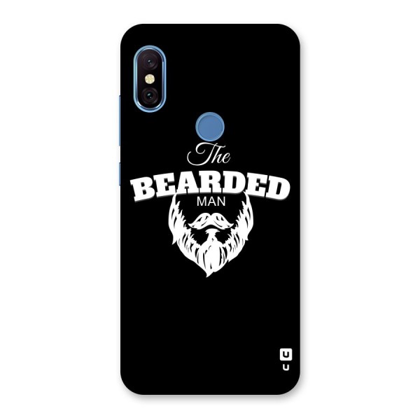 The Bearded Man Back Case for Redmi Note 6 Pro