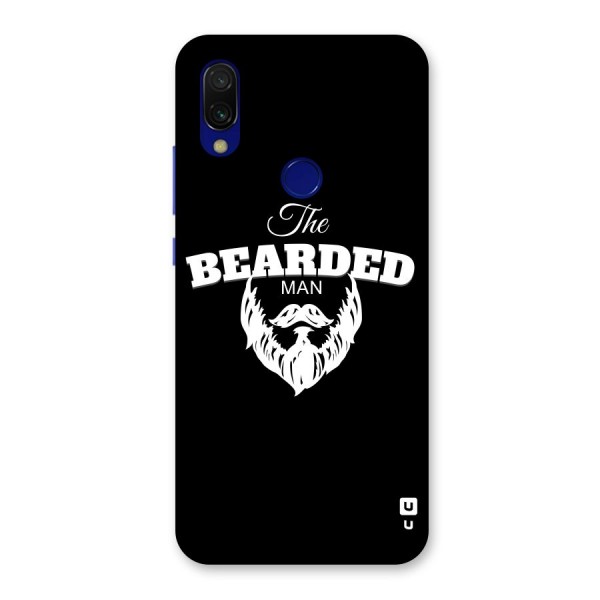 The Bearded Man Back Case for Redmi Y3
