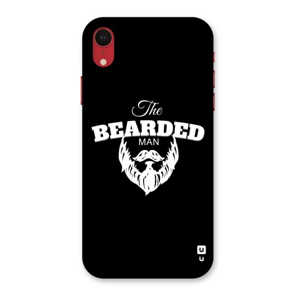 The Bearded Man Back Case for iPhone XR