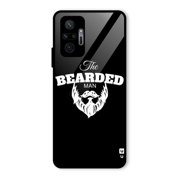 The Bearded Man Glass Back Case for Redmi Note 10 Pro Max