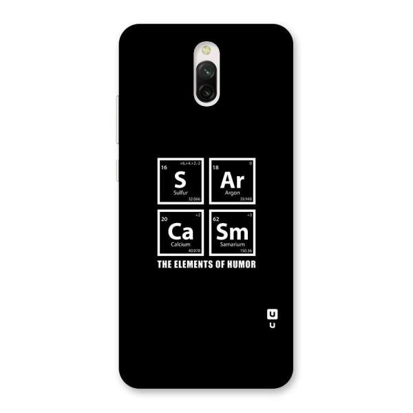 The Elements of Humor Back Case for Redmi 8A Dual