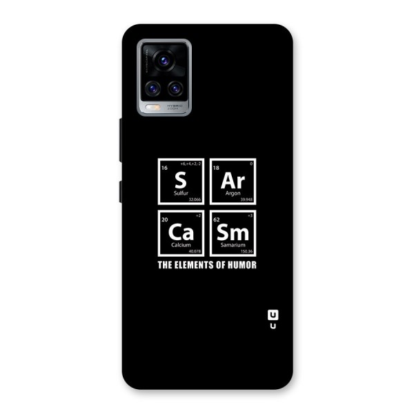 The Elements of Humor Back Case for Vivo V20 Pro
