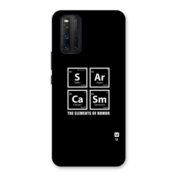 The Elements of Humor Back Case for Vivo iQOO 3
