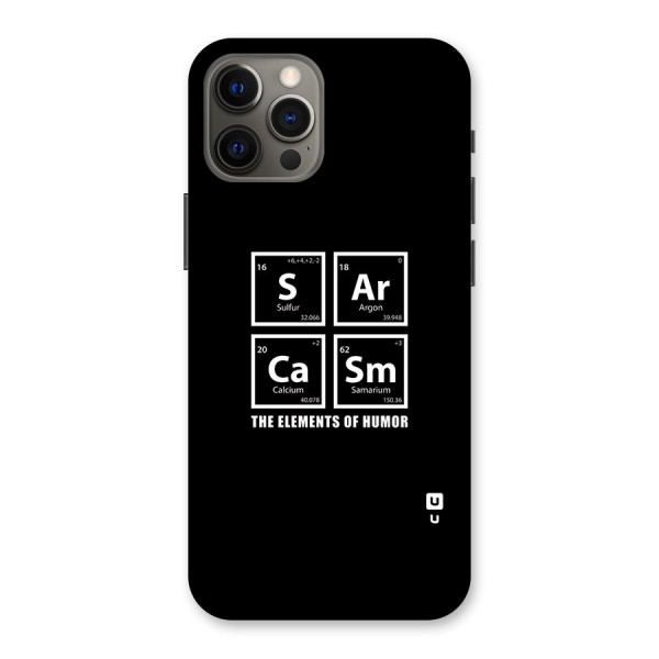 The Elements of Humor Back Case for iPhone 12 Pro Max