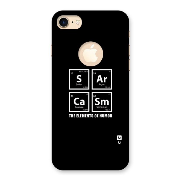 The Elements of Humor Back Case for iPhone 7 Logo Cut