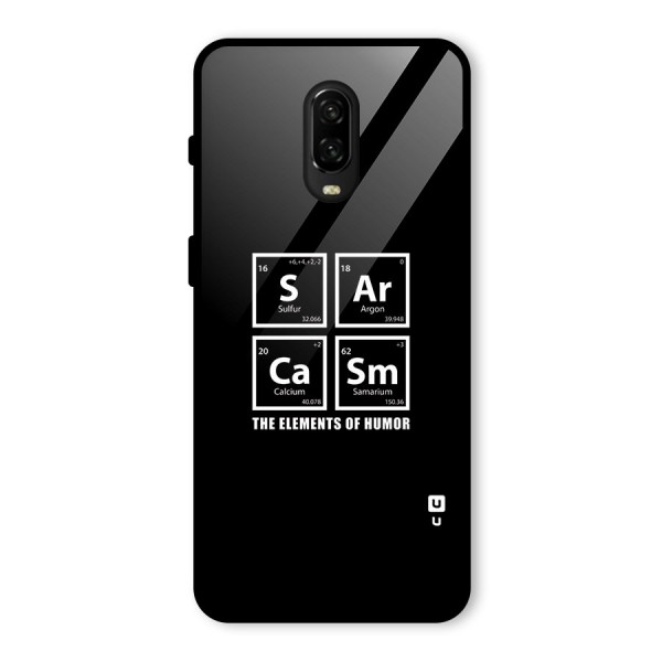 The Elements of Humor Glass Back Case for OnePlus 6T