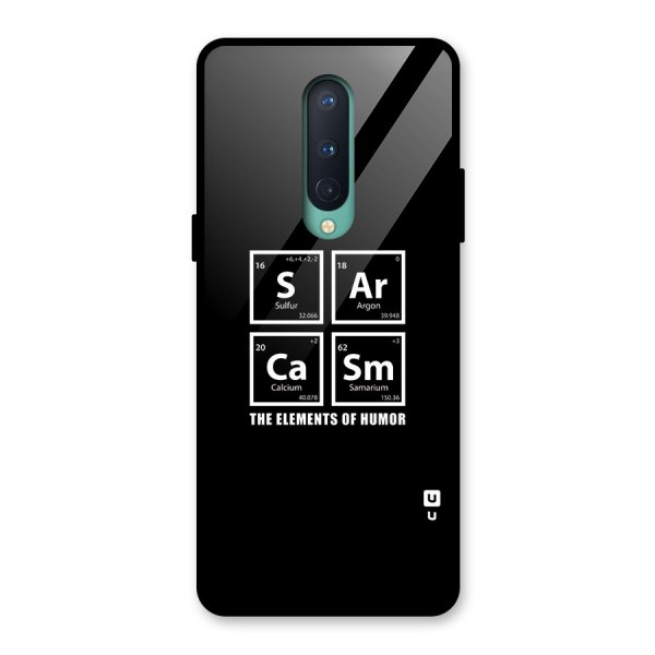 The Elements of Humor Glass Back Case for OnePlus 8