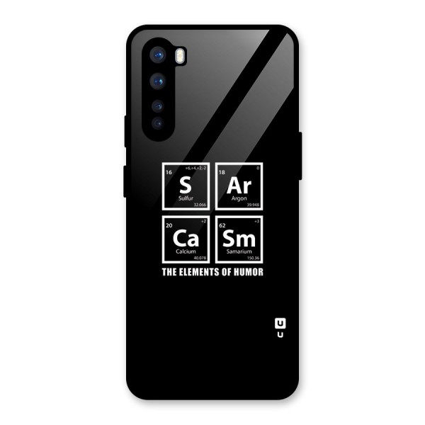 The Elements of Humor Glass Back Case for OnePlus Nord