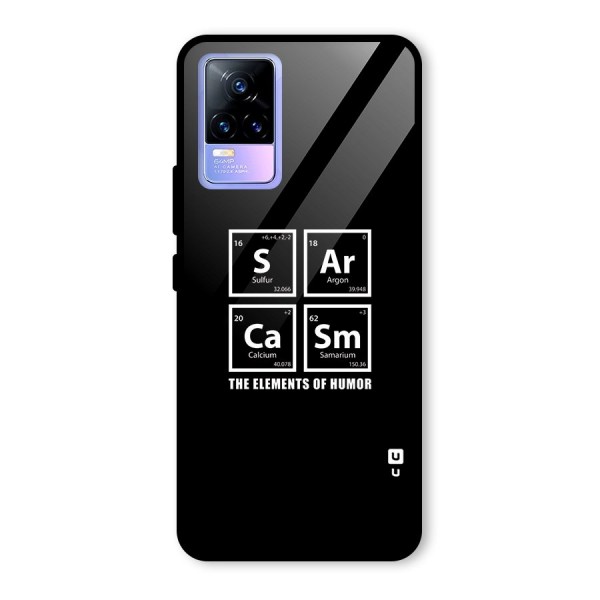 The Elements of Humor Glass Back Case for Vivo Y73