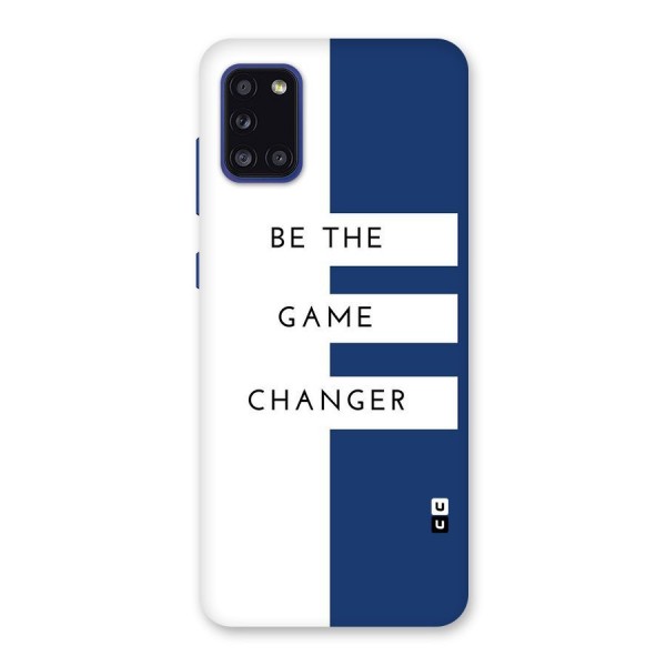 The Game Changer Back Case for Galaxy A31