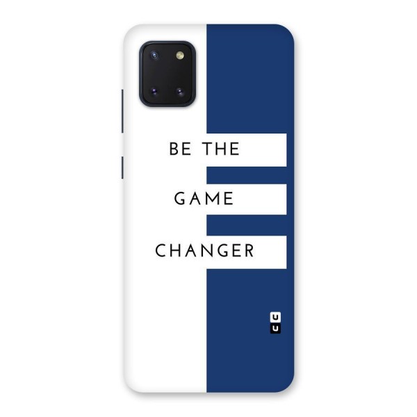The Game Changer Back Case for Galaxy Note 10 Lite