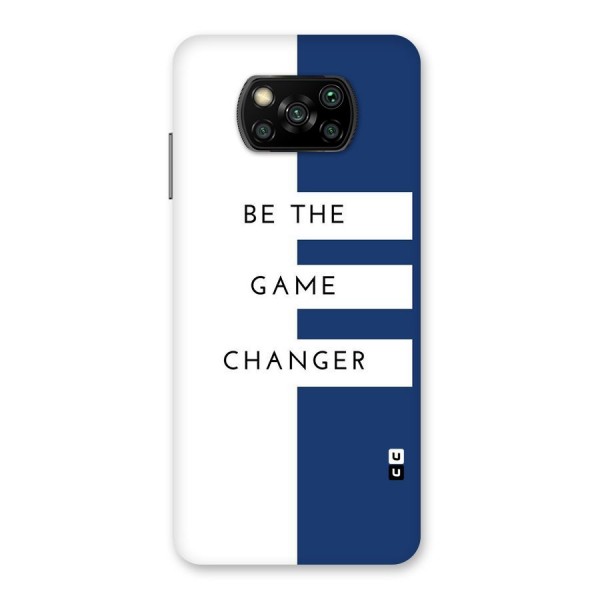 The Game Changer Back Case for Poco X3