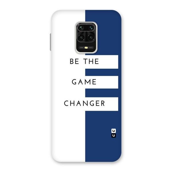 The Game Changer Back Case for Redmi Note 9 Pro Max