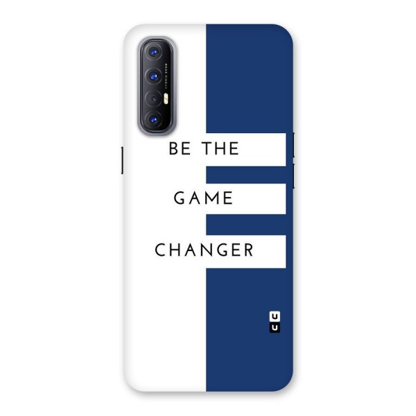 The Game Changer Back Case for Reno3 Pro