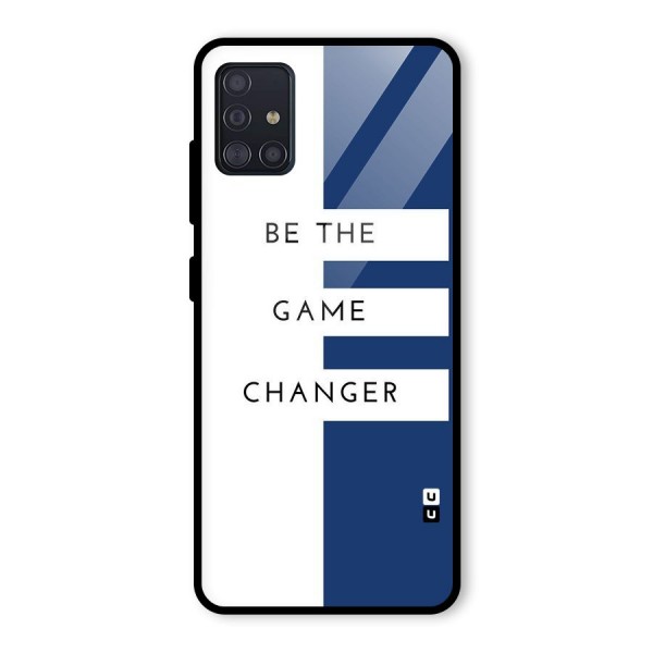 The Game Changer Glass Back Case for Galaxy A51