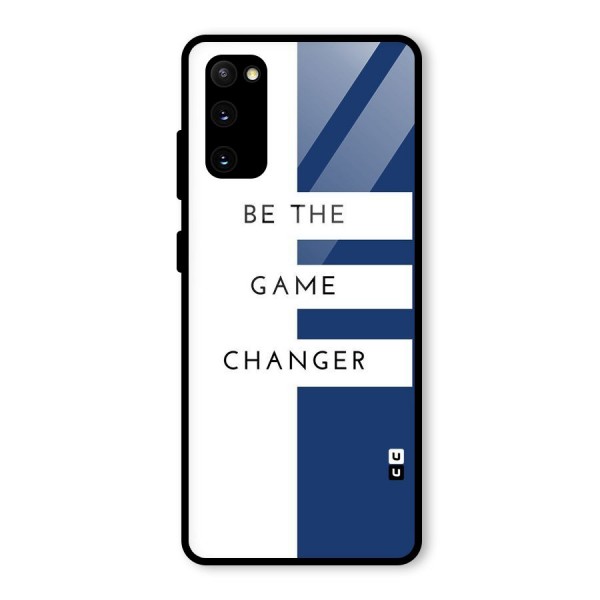 The Game Changer Glass Back Case for Galaxy S20 FE