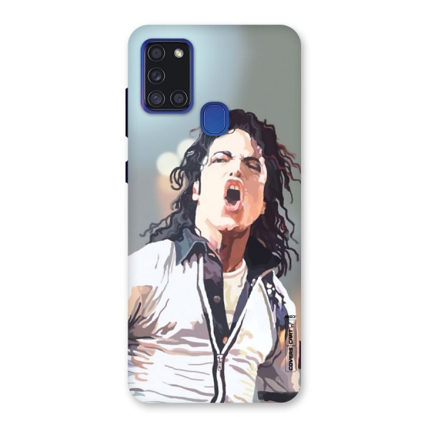 The Legend Michael Jackson Back Case for Galaxy A21s