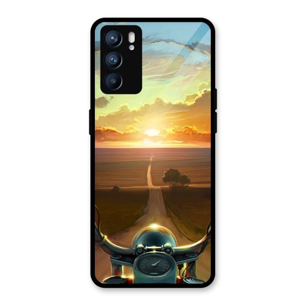 The Long Ride Glass Back Case for Oppo Reno6 5G