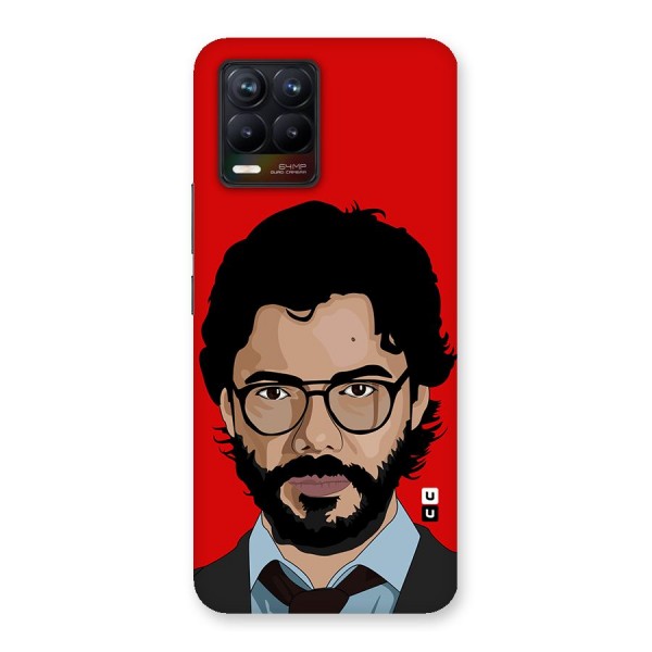 The Professor Illustration Art Back Case for Realme 8