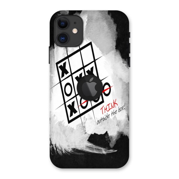 Think Box Back Case for iPhone 11 Logo Cut