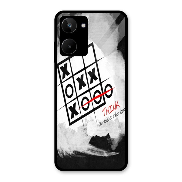 Think Box Glass Back Case for Realme 10
