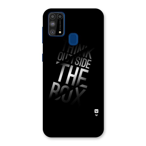 Think Outside the Box Back Case for Galaxy M31