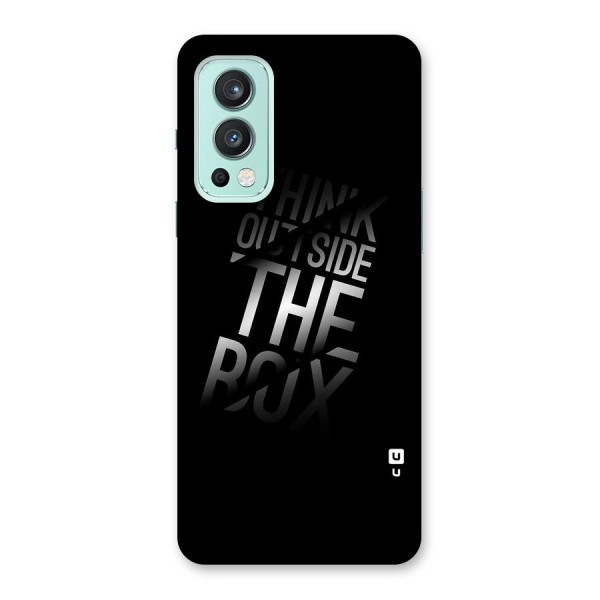 Think Outside the Box Back Case for OnePlus Nord 2 5G