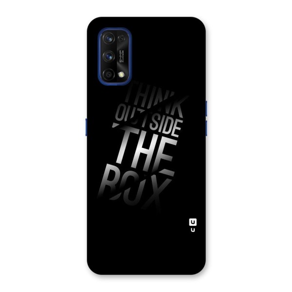 Think Outside the Box Back Case for Realme 7 Pro