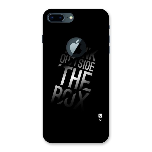 Think Outside the Box Back Case for iPhone 7 Plus Logo Cut