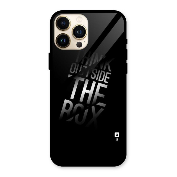 Think Outside the Box Glass Back Case for iPhone 13 Pro Max