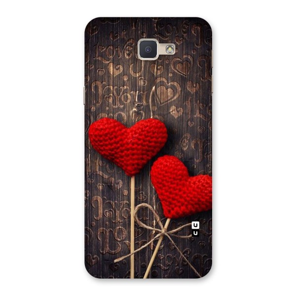 Thread Art Wooden Print Back Case for Galaxy J5 Prime