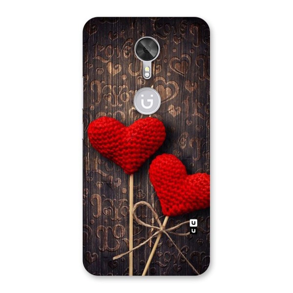 Thread Art Wooden Print Back Case for Gionee A1