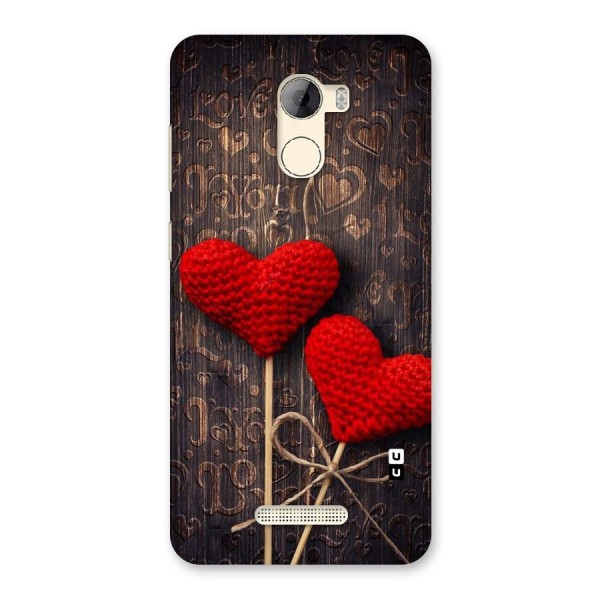Thread Art Wooden Print Back Case for Gionee A1 LIte