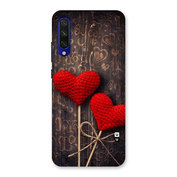 Thread Art Wooden Print Back Case for Mi A3