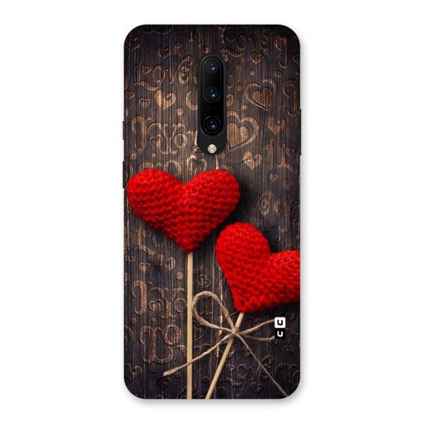 Thread Art Wooden Print Back Case for OnePlus 7 Pro