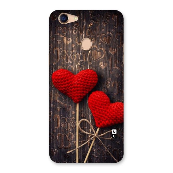 Thread Art Wooden Print Back Case for Oppo F5 Youth