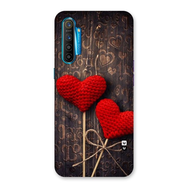 Thread Art Wooden Print Back Case for Realme XT