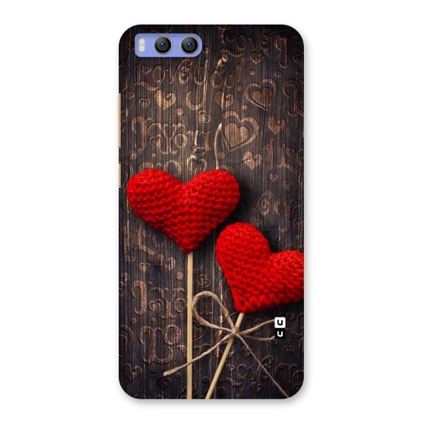 Thread Art Wooden Print Back Case for Xiaomi Mi 6