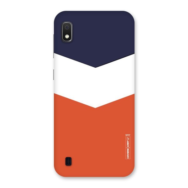 Three Colour Pattern Back Case for Galaxy A10