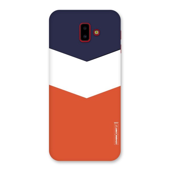 Three Colour Pattern Back Case for Galaxy J6 Plus