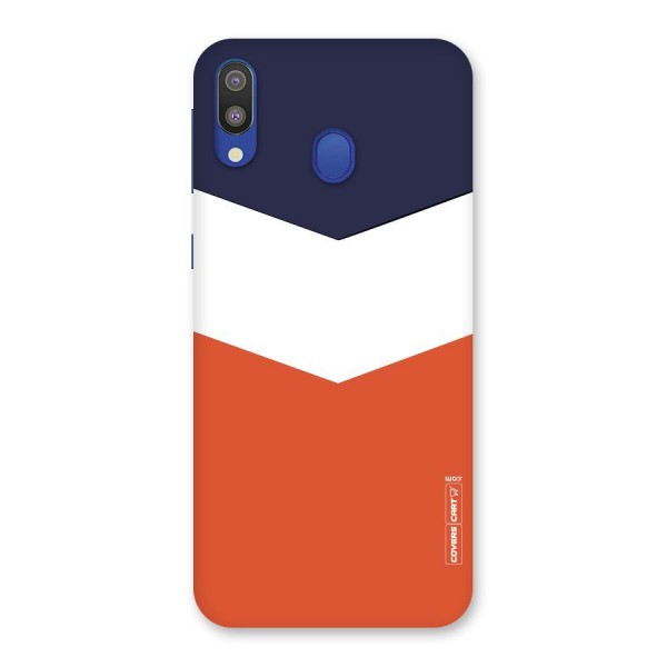 Three Colour Pattern Back Case for Galaxy M20