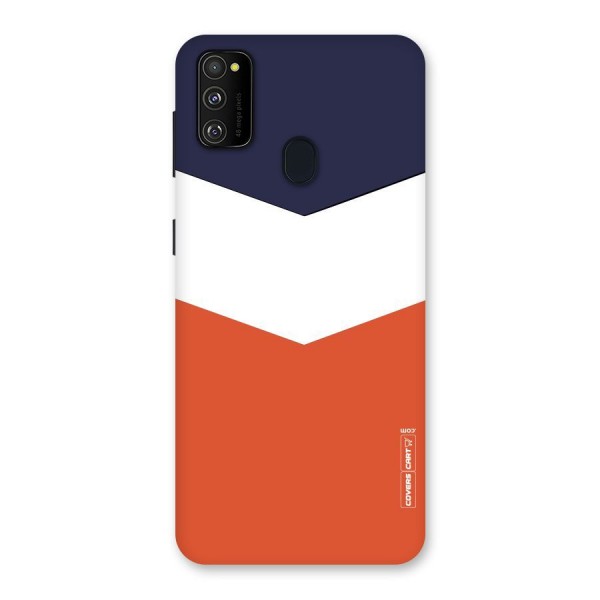 Three Colour Pattern Back Case for Galaxy M21