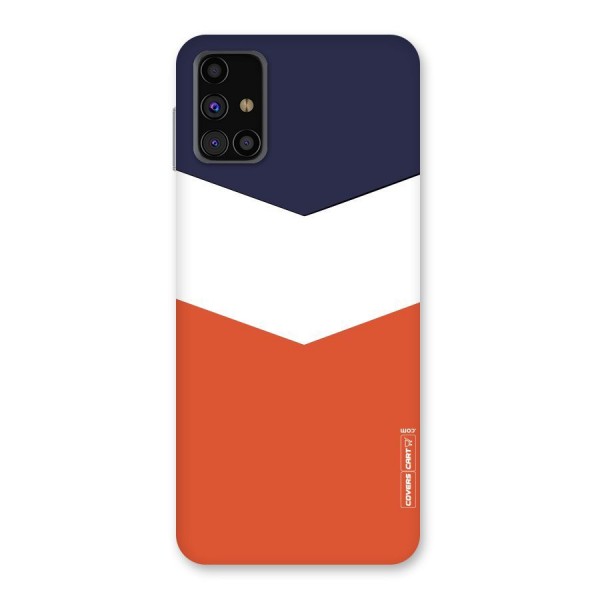 Three Colour Pattern Back Case for Galaxy M31s
