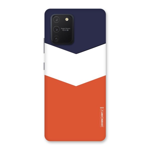 Three Colour Pattern Back Case for Galaxy S10 Lite